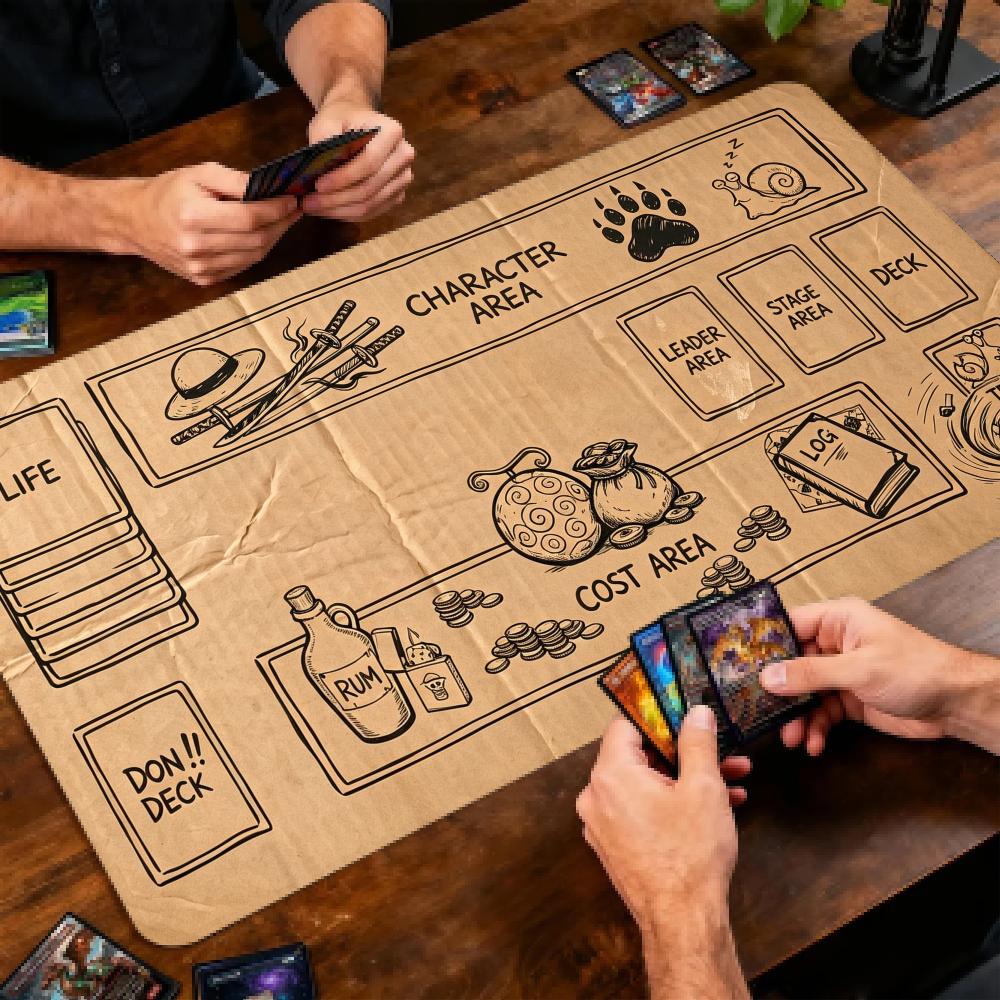Play Mat Neoprene - Alfombrilla de Juego Temática de Cartón,