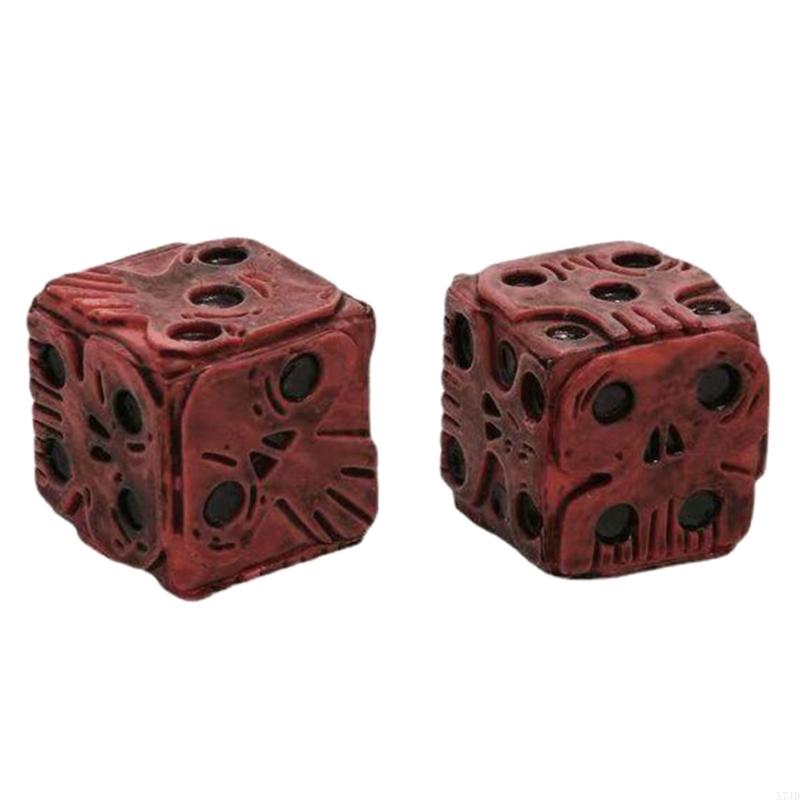 Board Game Horror - X7jd 2 piezas aterrador novedoso calavera