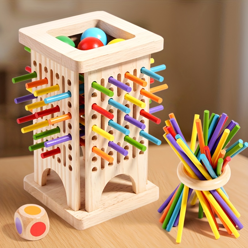 Board Game Enthusiast - Juego de mesa de madera Montessori,