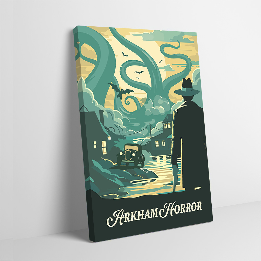 Board Game Horror - Póster Impreso Inspirado en el Juego