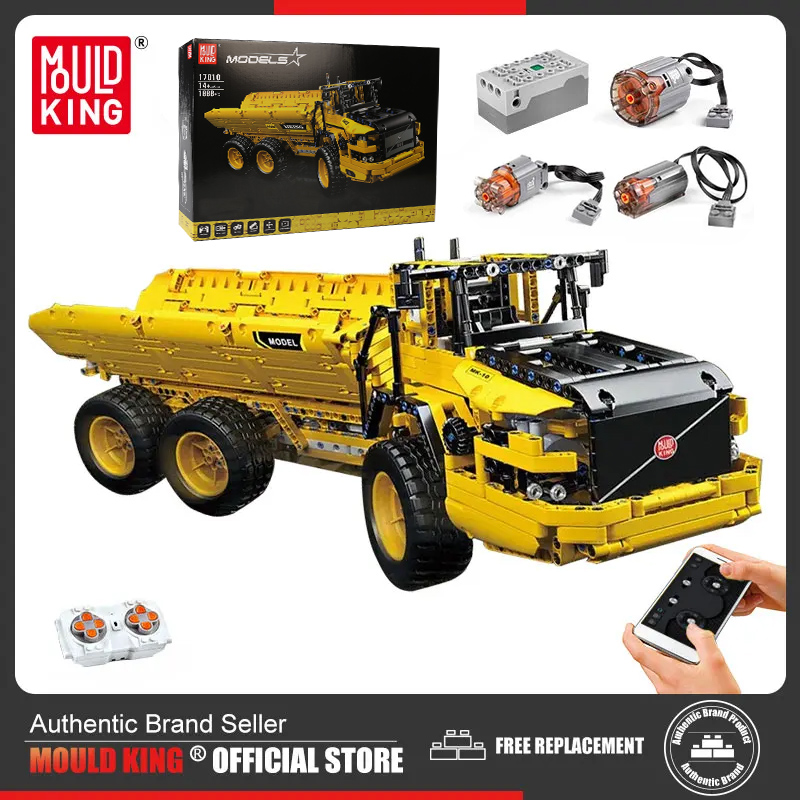Lego Set Technic - MOULD KING-coche técnico de ingeniería para
