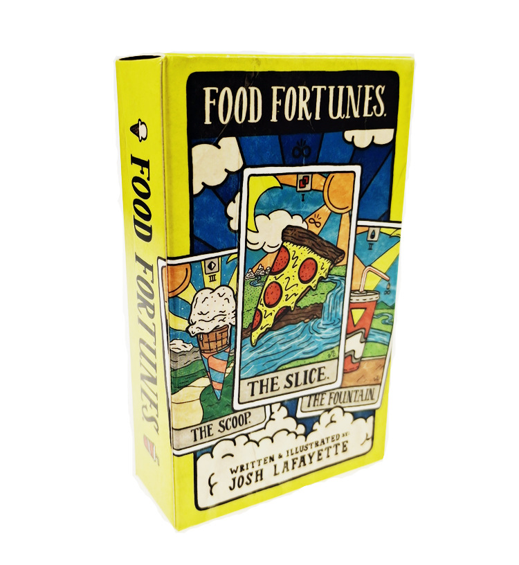 Board Game Illustrator - Nuevo 78 cartas ilustradas de comida