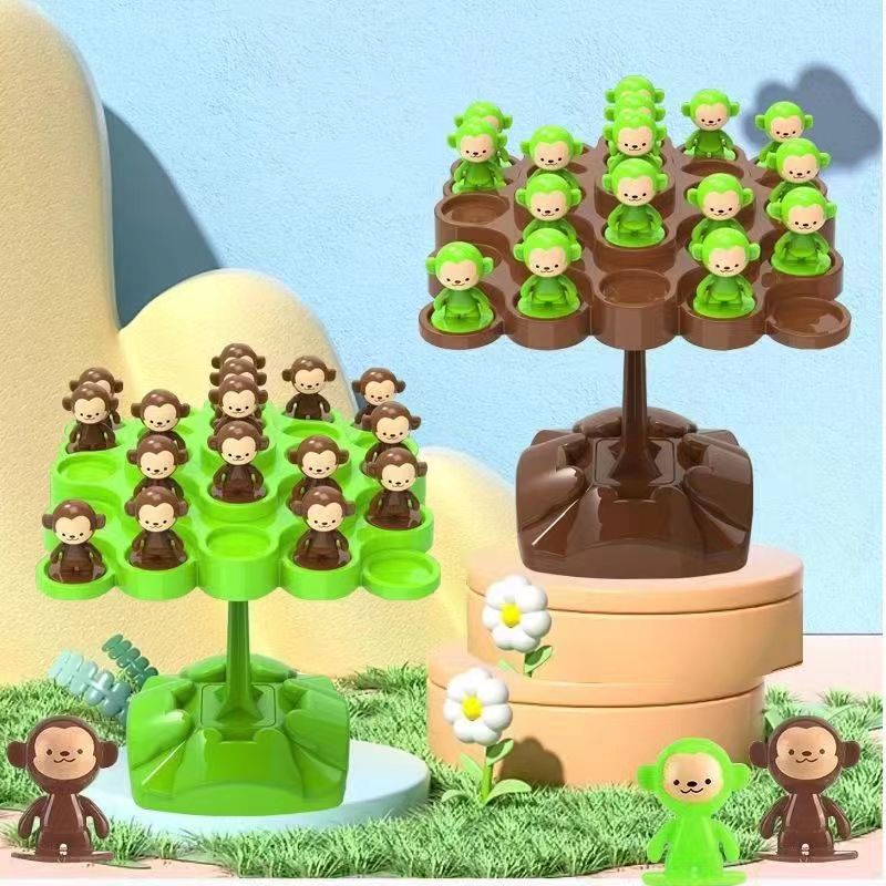 Board Game Enthusiast - Monkey Balance Tree Focus equilibrio entrenamiento