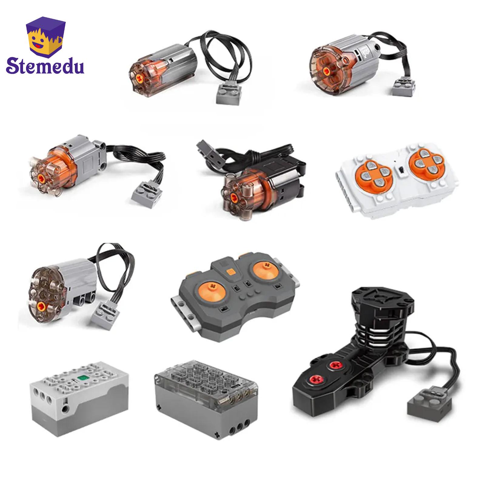 Lego Set Technic - Mould King-piezas de funciones de energía