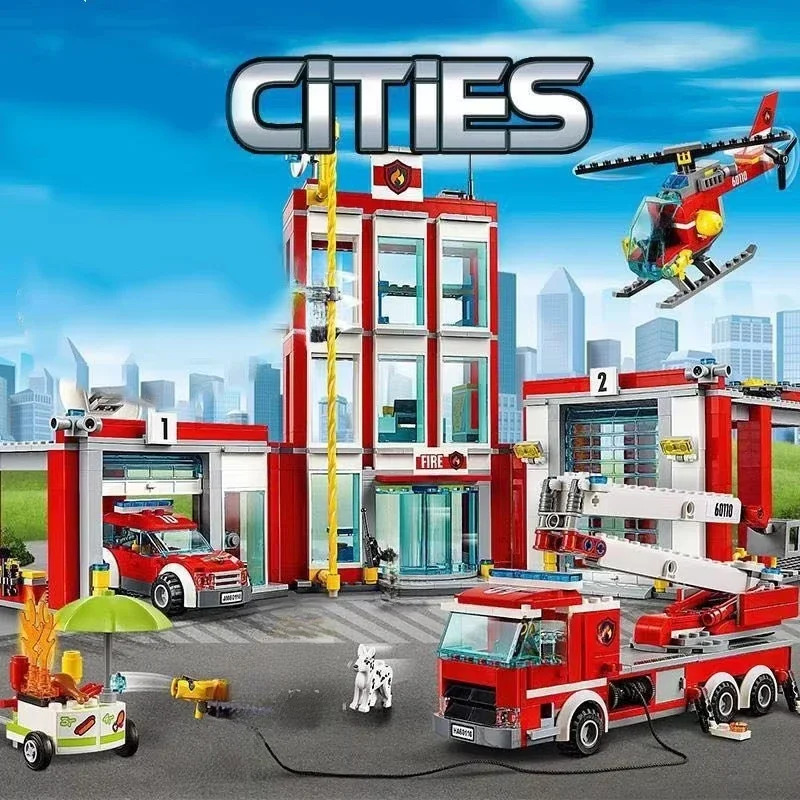 Estación de bomberos de ciudad - Lego Set Technic reseña y precio