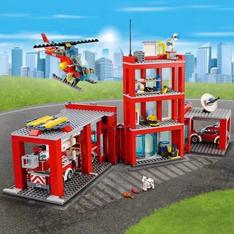 Estación de bomberos de ciudad - Lego Set Technic reseña y precio