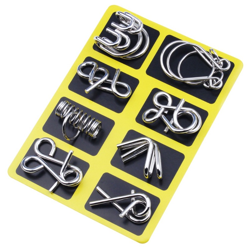 Juego de 8 Rompecabezas Metáli - Board Game Enthusiast reseña y precio