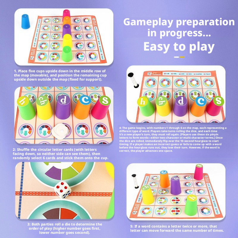Juego de mesa chino Pinyin par - Board Game Enthusiast reseña y precio
