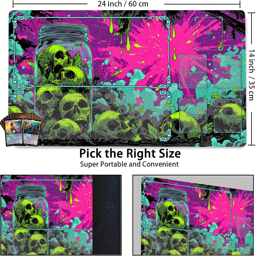 Tapete de Juego TCG Neon Jungl - Play Mat Neoprene reseña y precio