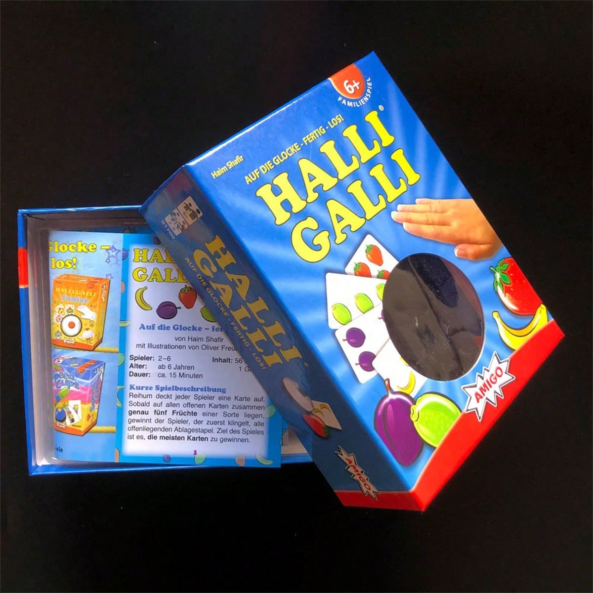 1 juego de cartas Halli Galli  - Board Game Name reseña y precio