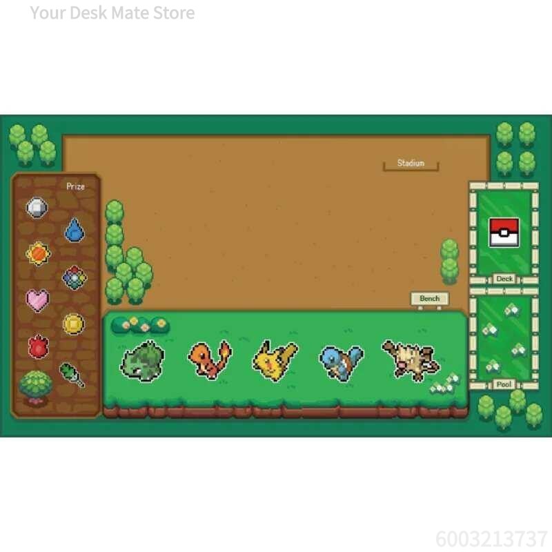 Tapete de Juego TCG Estilo Pix - Play Mat Neoprene reseña y precio