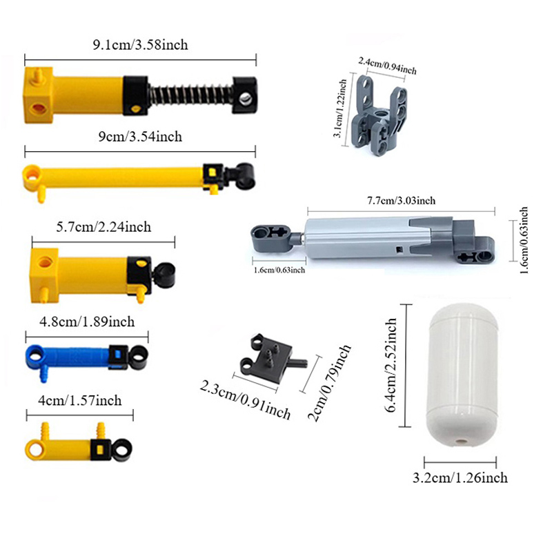 Juego de 9 Piezas de Piezas Ne - Lego Set Technic reseña y precio